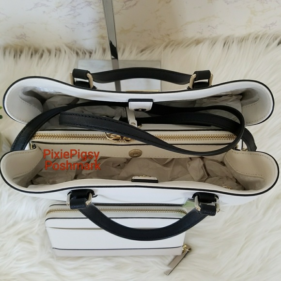 Kate Spade Bag Neda Wallet Set Evangelie Two Tone - Picture 4 of 7